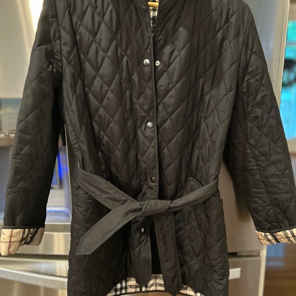 Burberry Lightweight Diamond Quilted Jacket